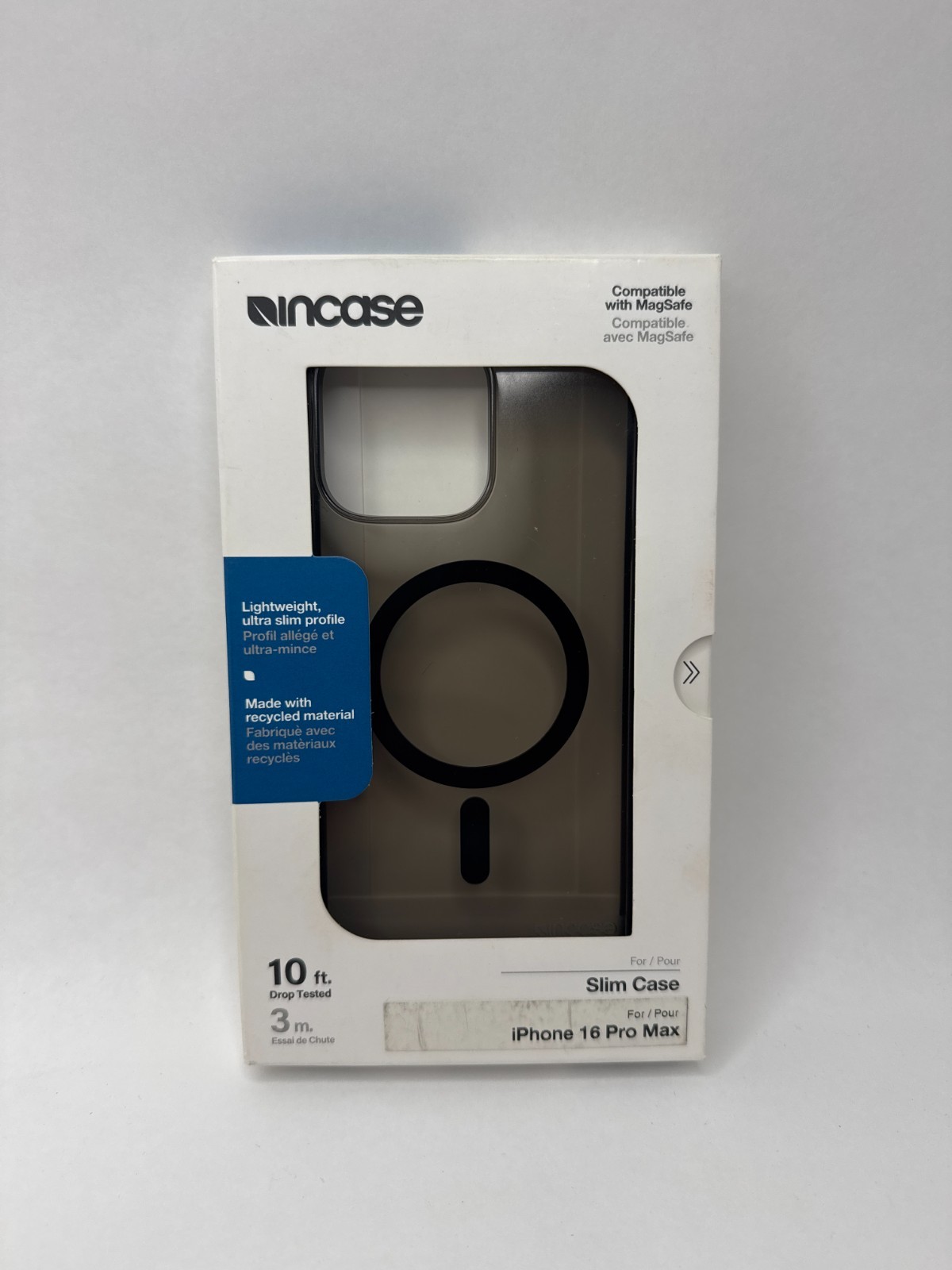 Incase Slim Hard Shell Case w/ Magsafe for iPhone 16 PRO MAX 6.9" Black