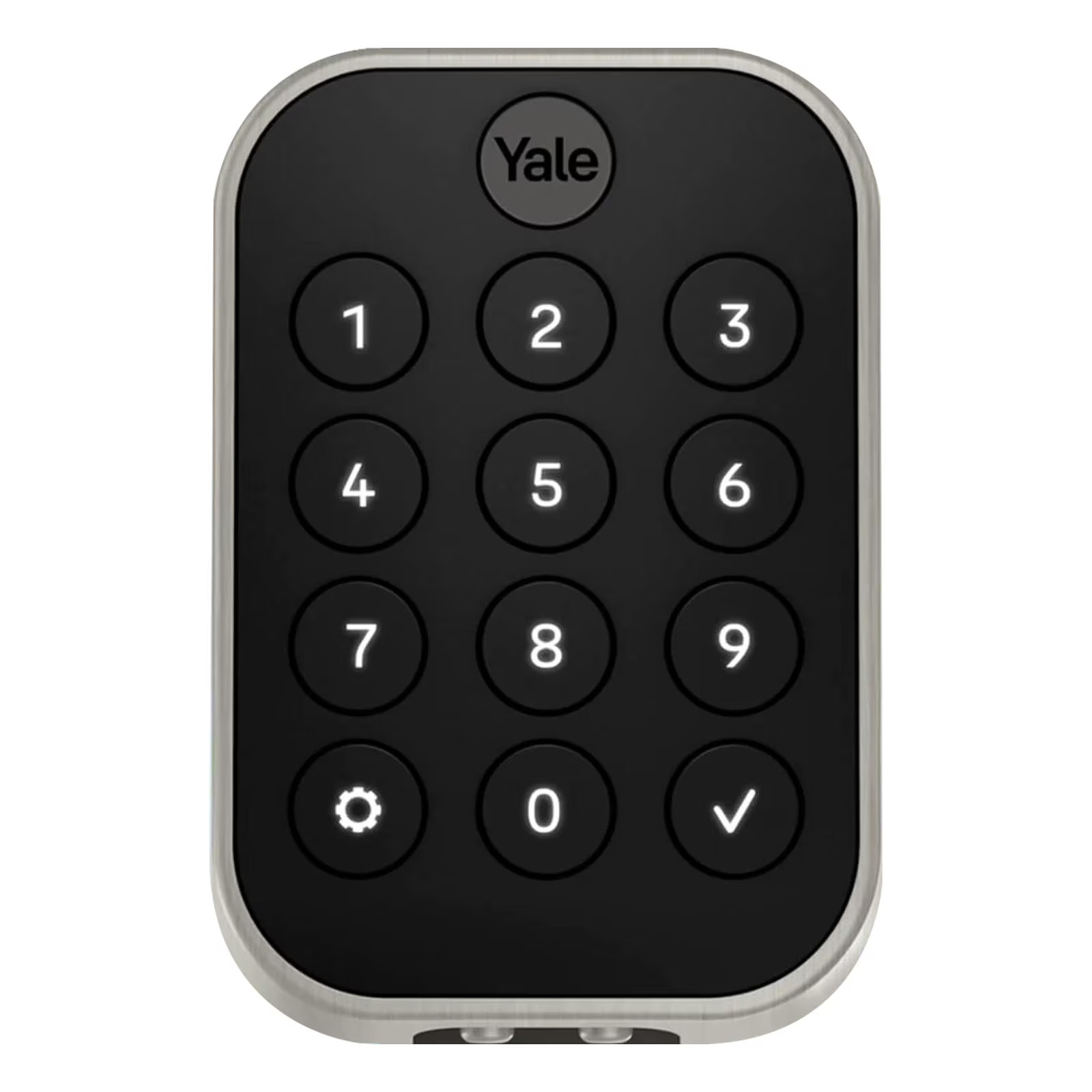 Yale Assure Lock 2 Wi-Fi Key-Free Keypad, Satin Nickel (YRD430-WFI-619)