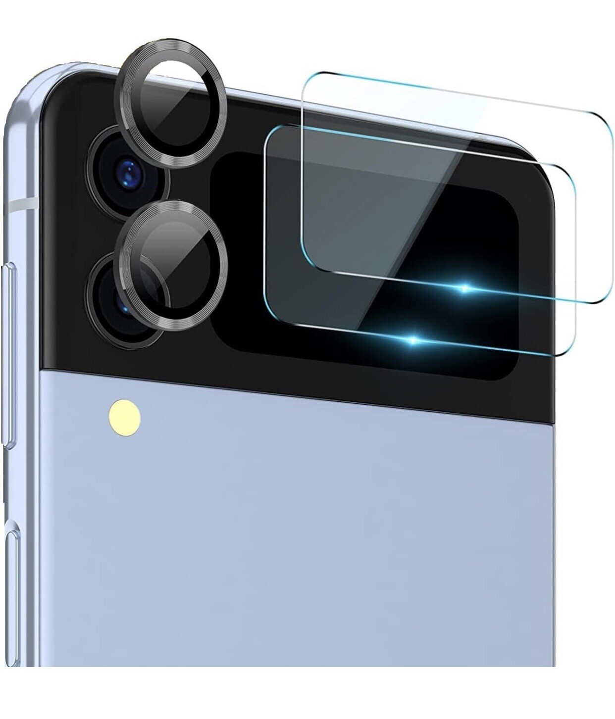For Samsung Galaxy Z Flip3 5G Soft Hydrogel Screen Protector Film/HD Camera Lens
