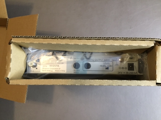 Panasonic WX-LR100 IR Receiver with WX-LS100 IR sensor Classroom amp system