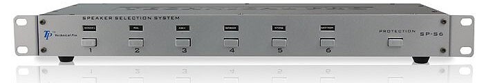 Technical Pro SP-S6, Six Channel Speaker Controller switch board