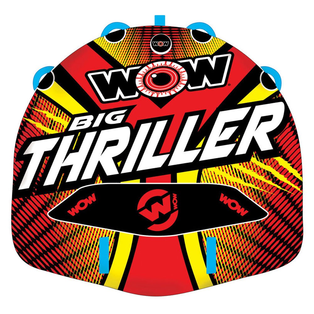 WOW Boat Inflatable Towable Tube 18-1010 | Big Thriller 2-Person