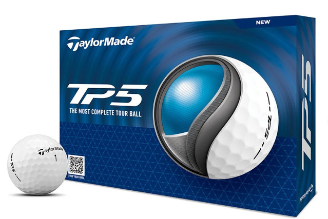 TaylorMade TP5 White Golf Balls 1 Dozen New