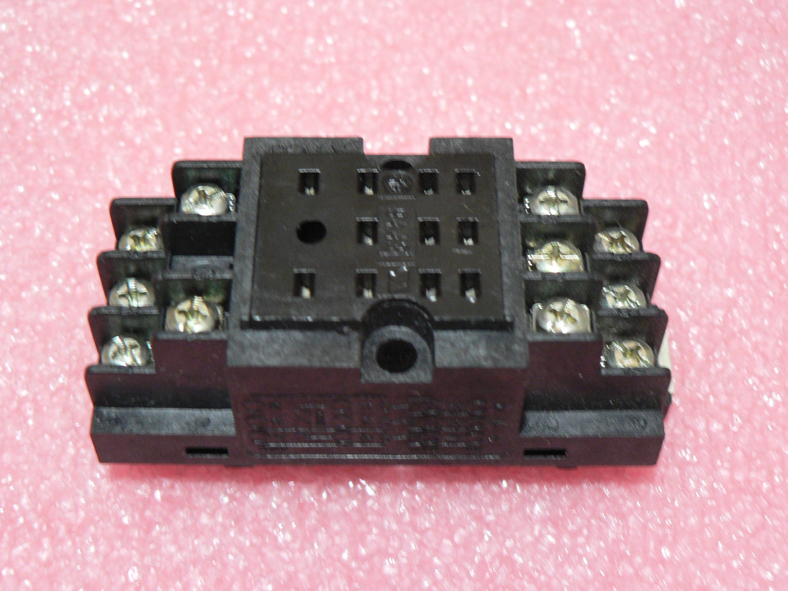5 PCS FINDER 94.43 RELAY SOCKET 11 BLADE BLACK "NOS" "FREE US SHIPPING"