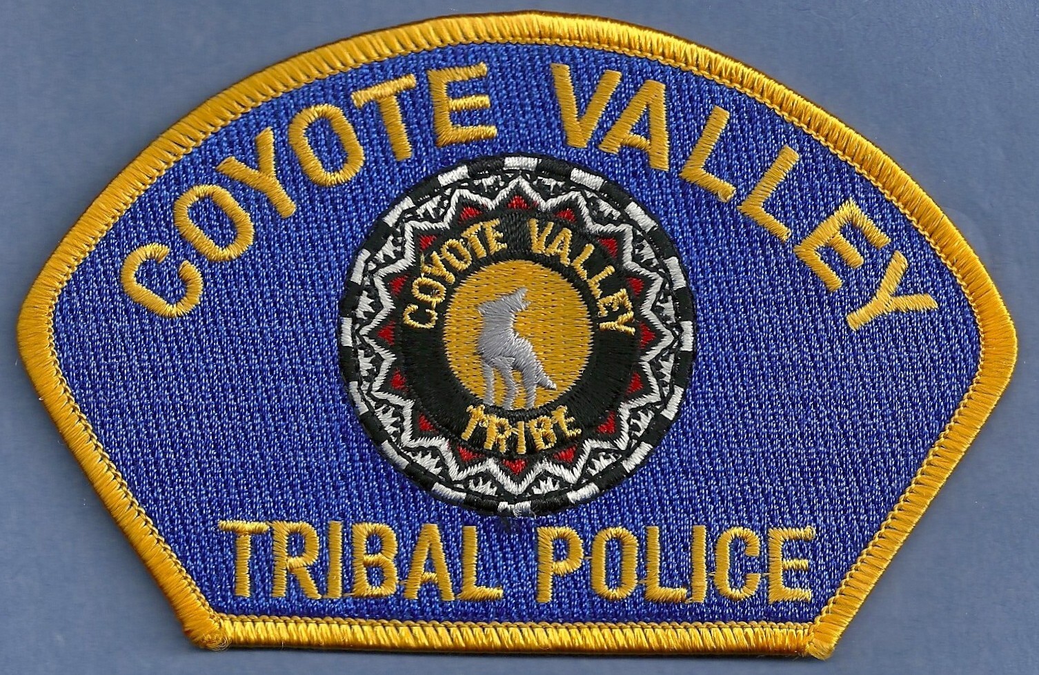 COYOTE VALLEY CALIFORNIA TRIBAL POLICE SHOULDER PATCH