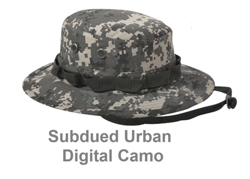 BOONIE HAT Bucket Bush CAMO Army USAF Navy Vet Paintball OEF OIF Gulf War Hunter