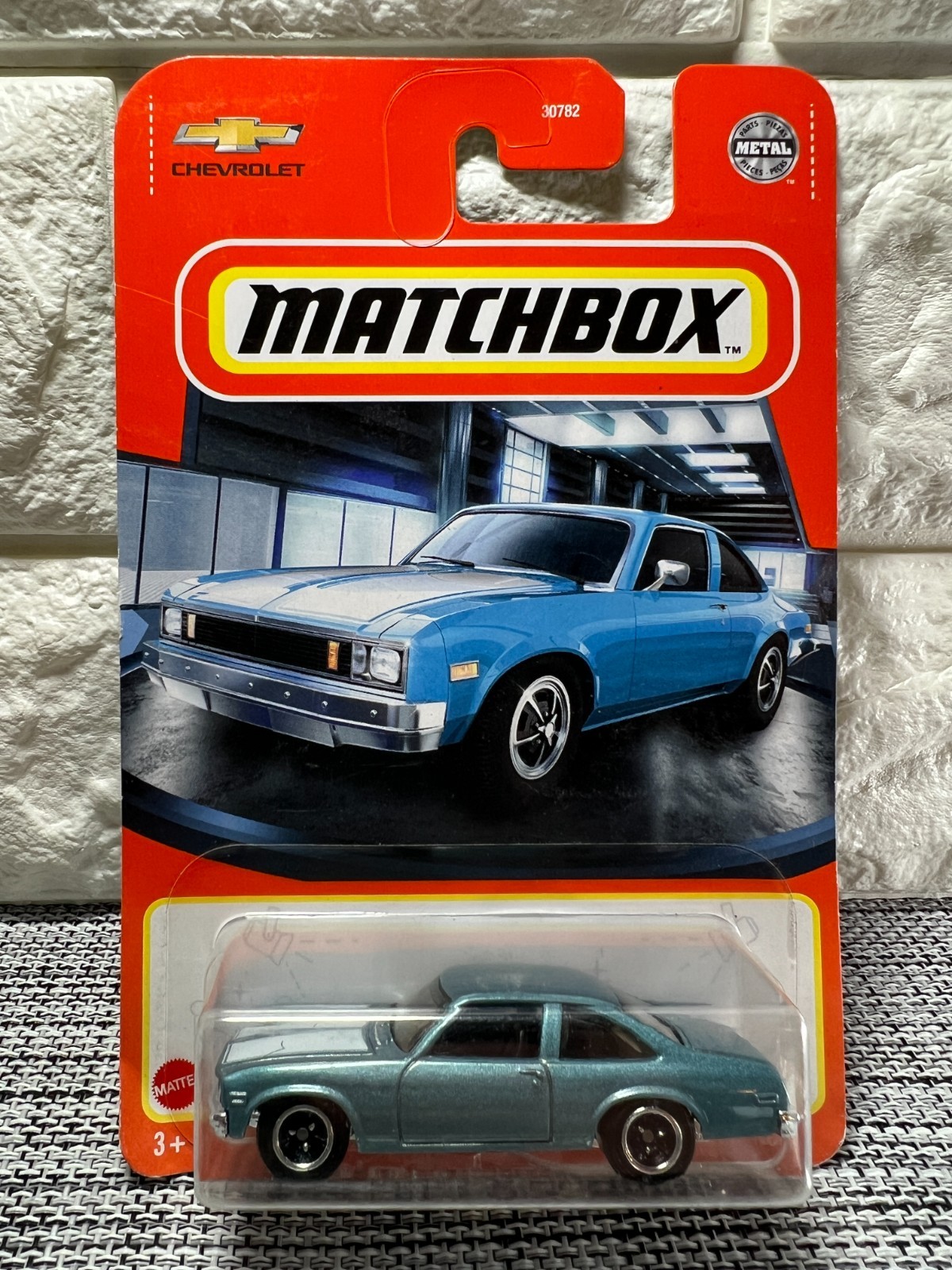 Matchbox 1979 Chevy Nova 22/100 Chevrolet Blue