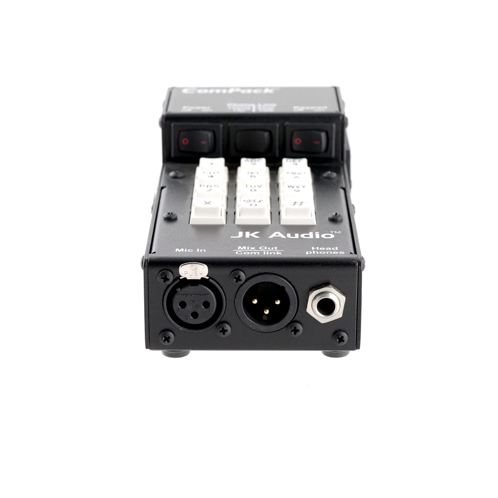 JK Audio ComPack Universal Telephone Audio XLR/TRS Interface w/ Power Supply