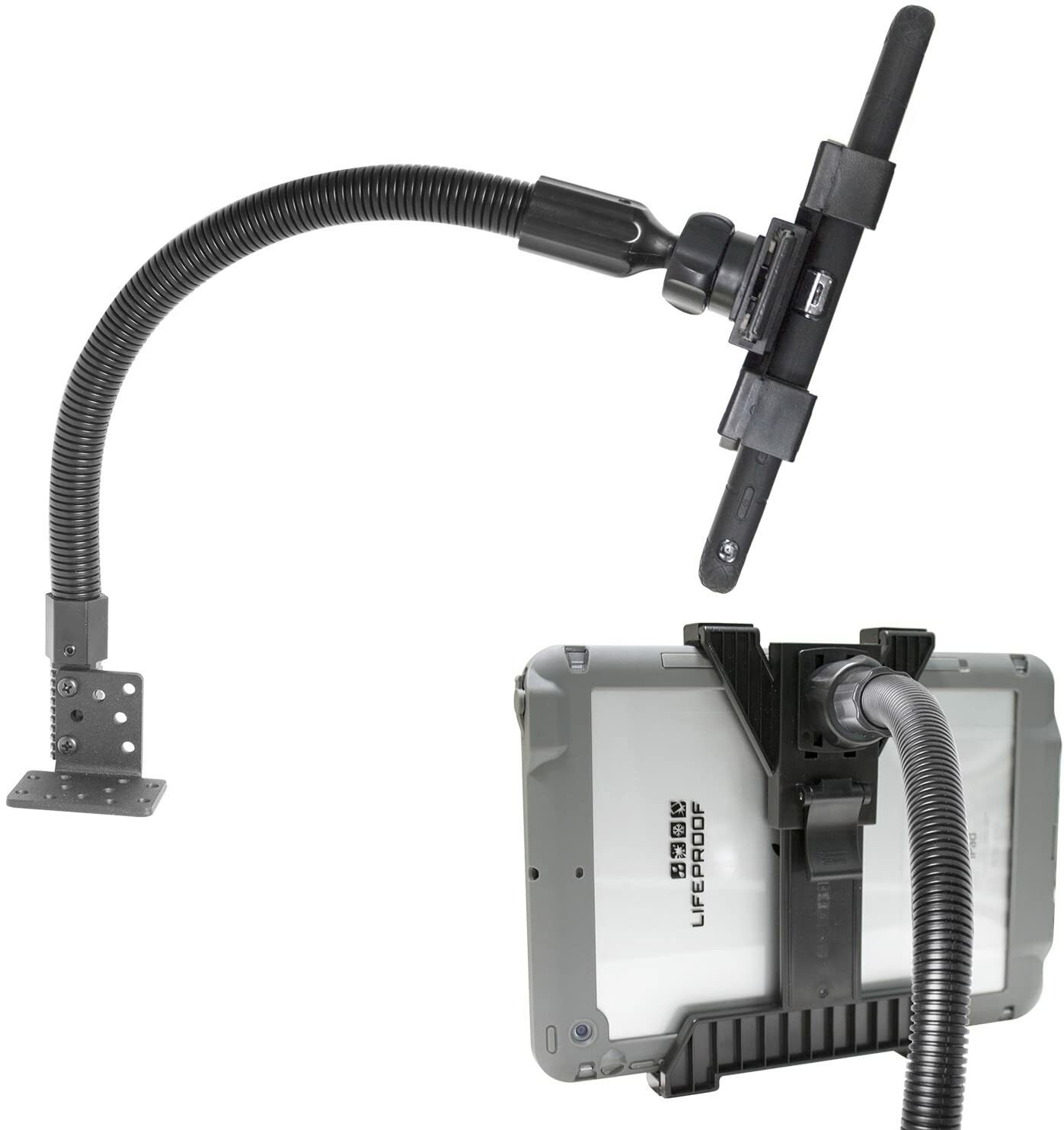 iBOLT TabDock Flexpro - Heavy Duty Floor Mount for All 7" - 10" Tablets