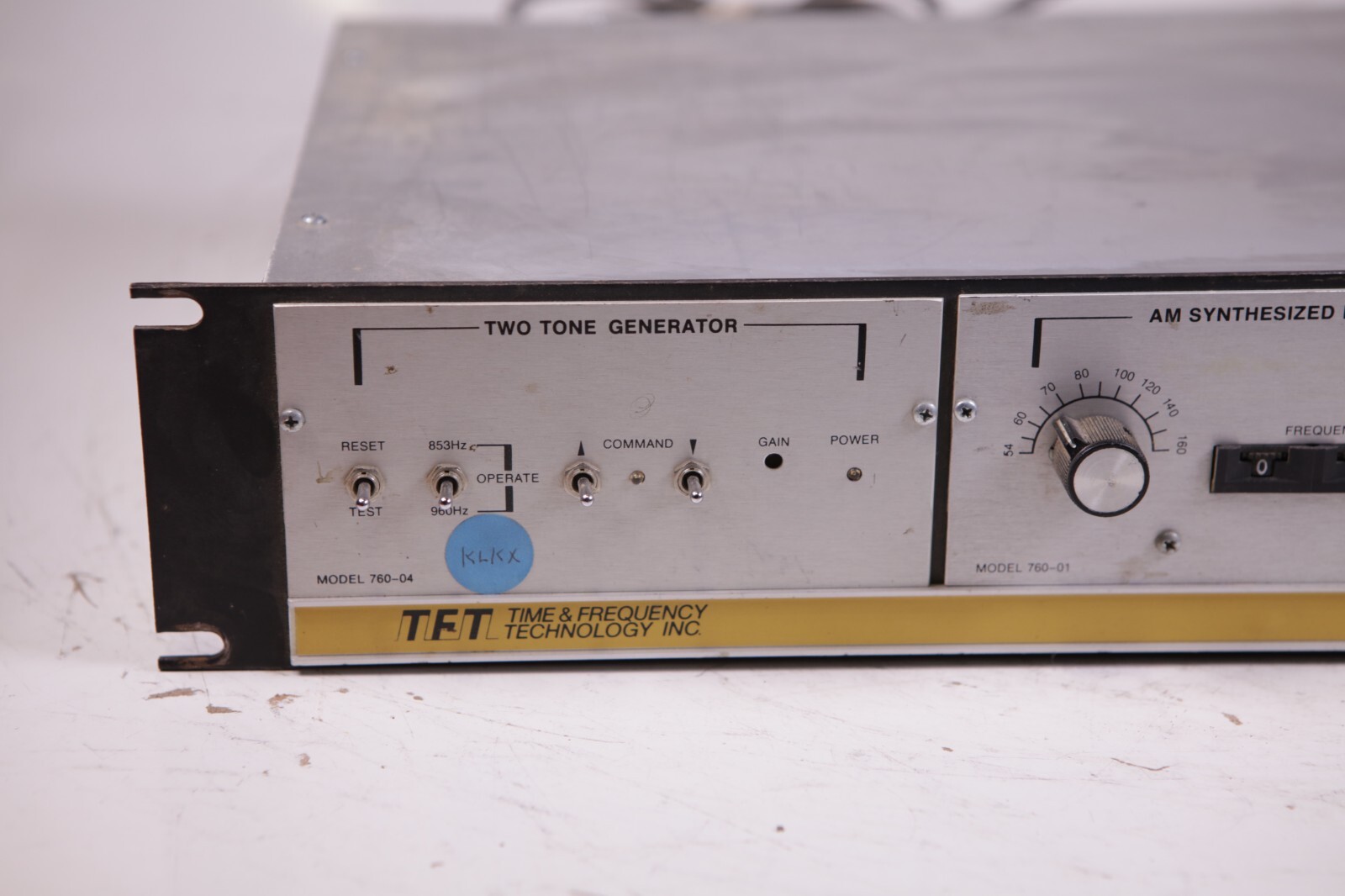 Time & Frequency Technology EBS System w/ 3 Modules 760-04, 760-01, 760-03 As Is