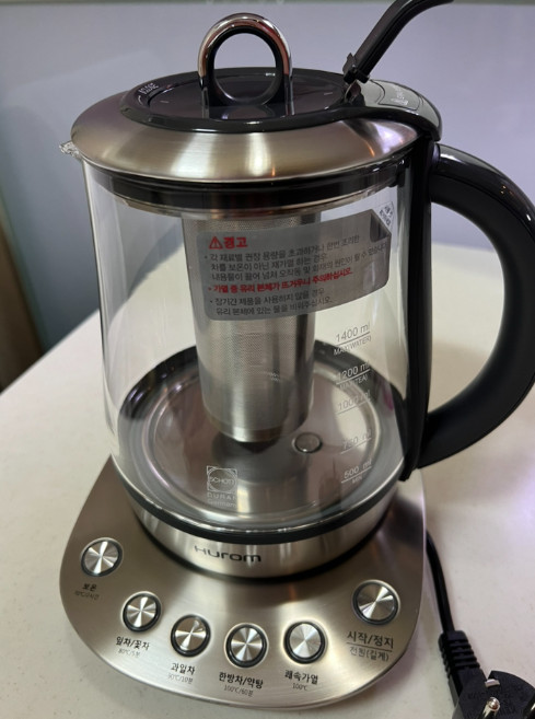 Hurom TM-B02FSS Tea Master Premium Teapot Electric Port / Express