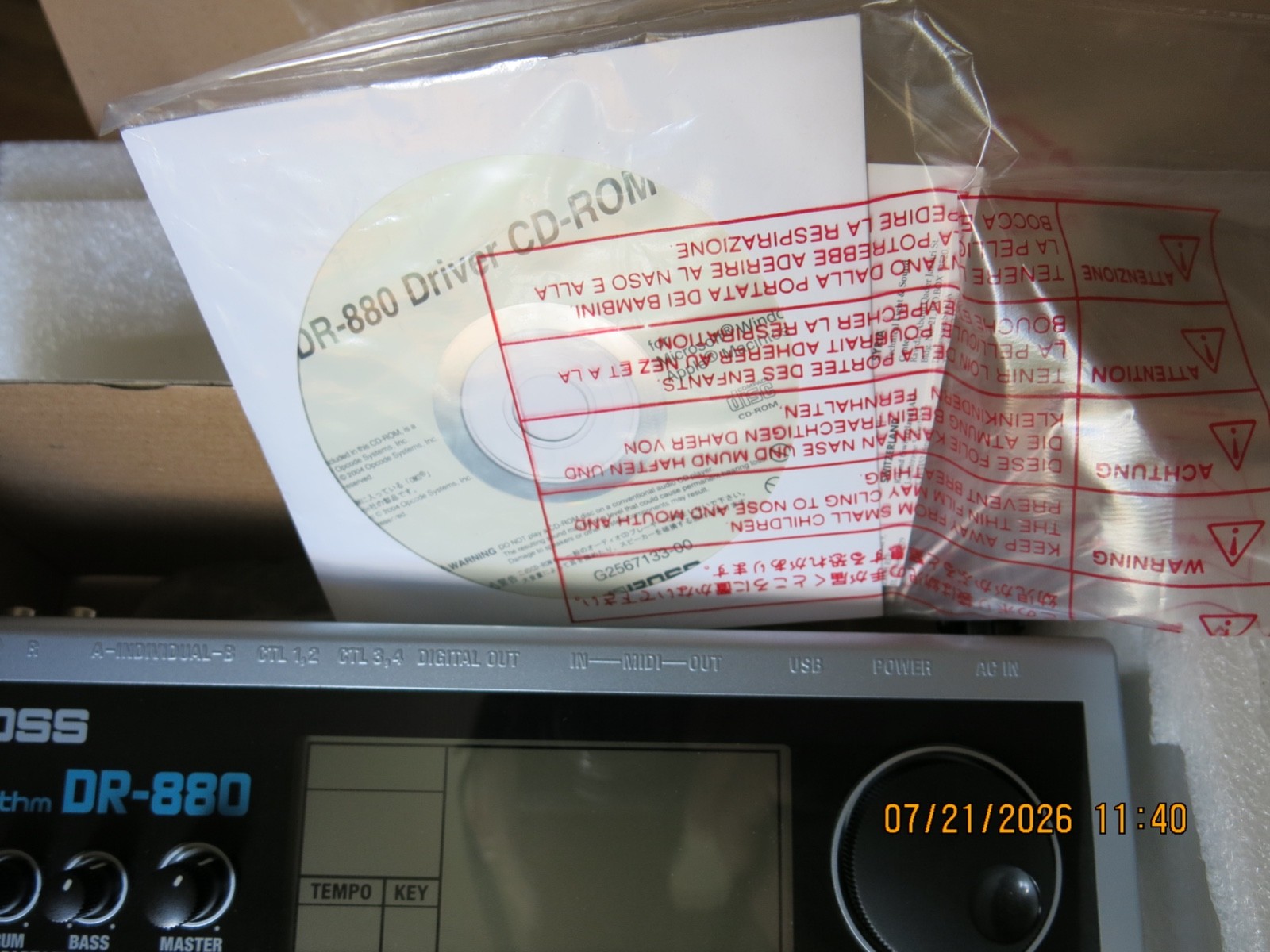 Boss DR-880 Ver.2.0
