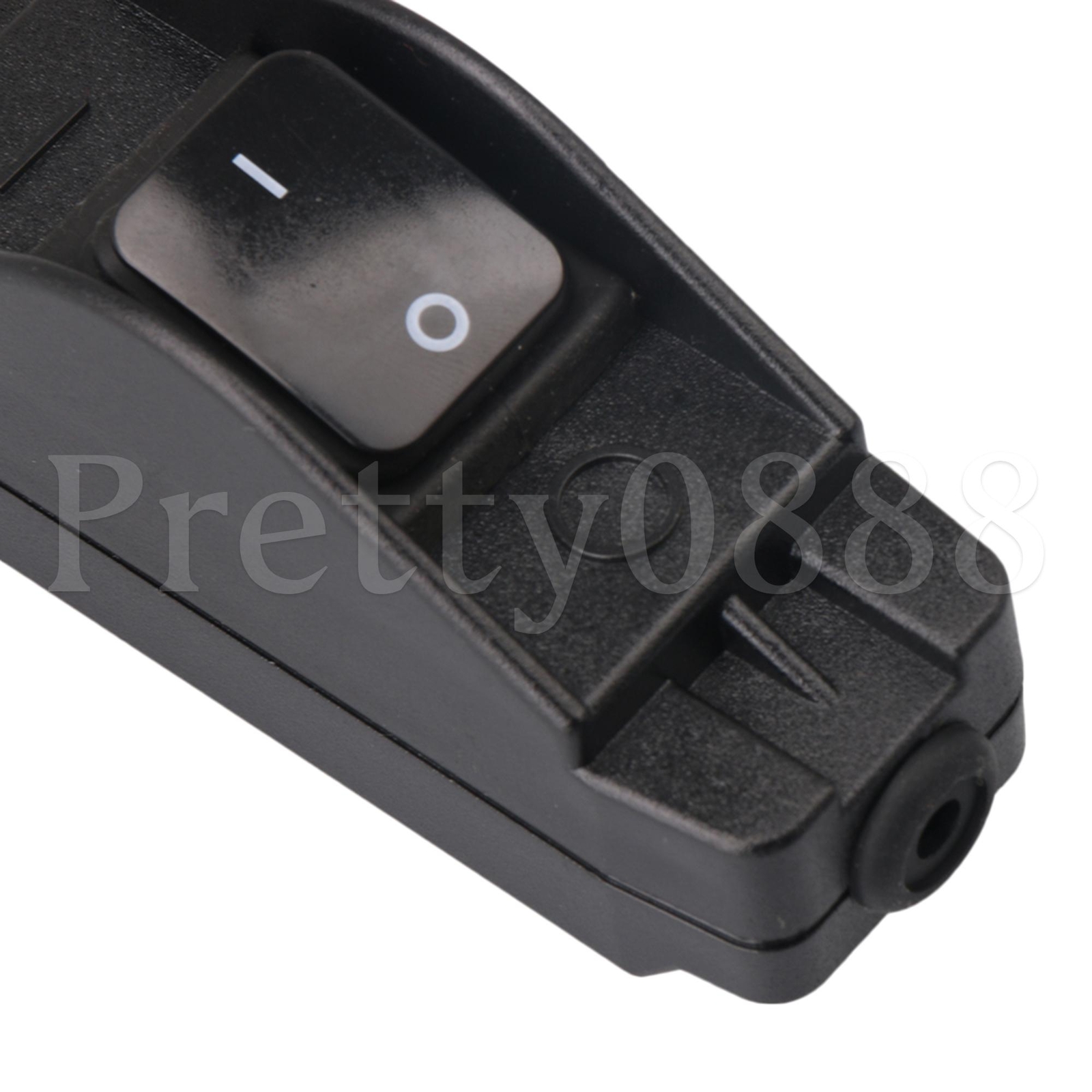 IP65 Inline Cord Switch Screw wiring type black key 30A 12V-380V
