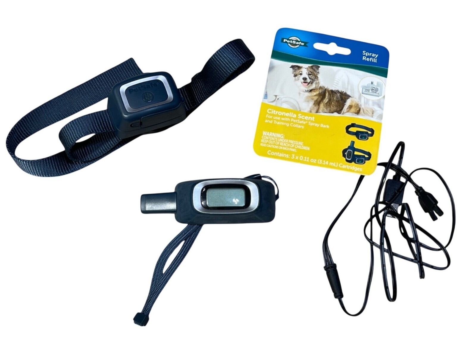 PetSafe Remote Spray Trainer Collar and Remote Dogs 8 lb + Water Resistant Citro