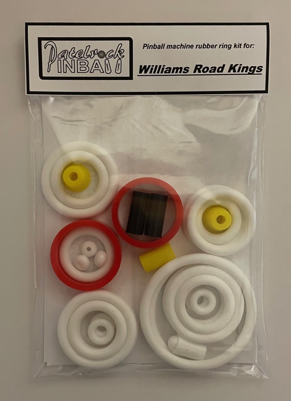 1986 Williams Road Kings Pinball Machine Rubber Ring Kit