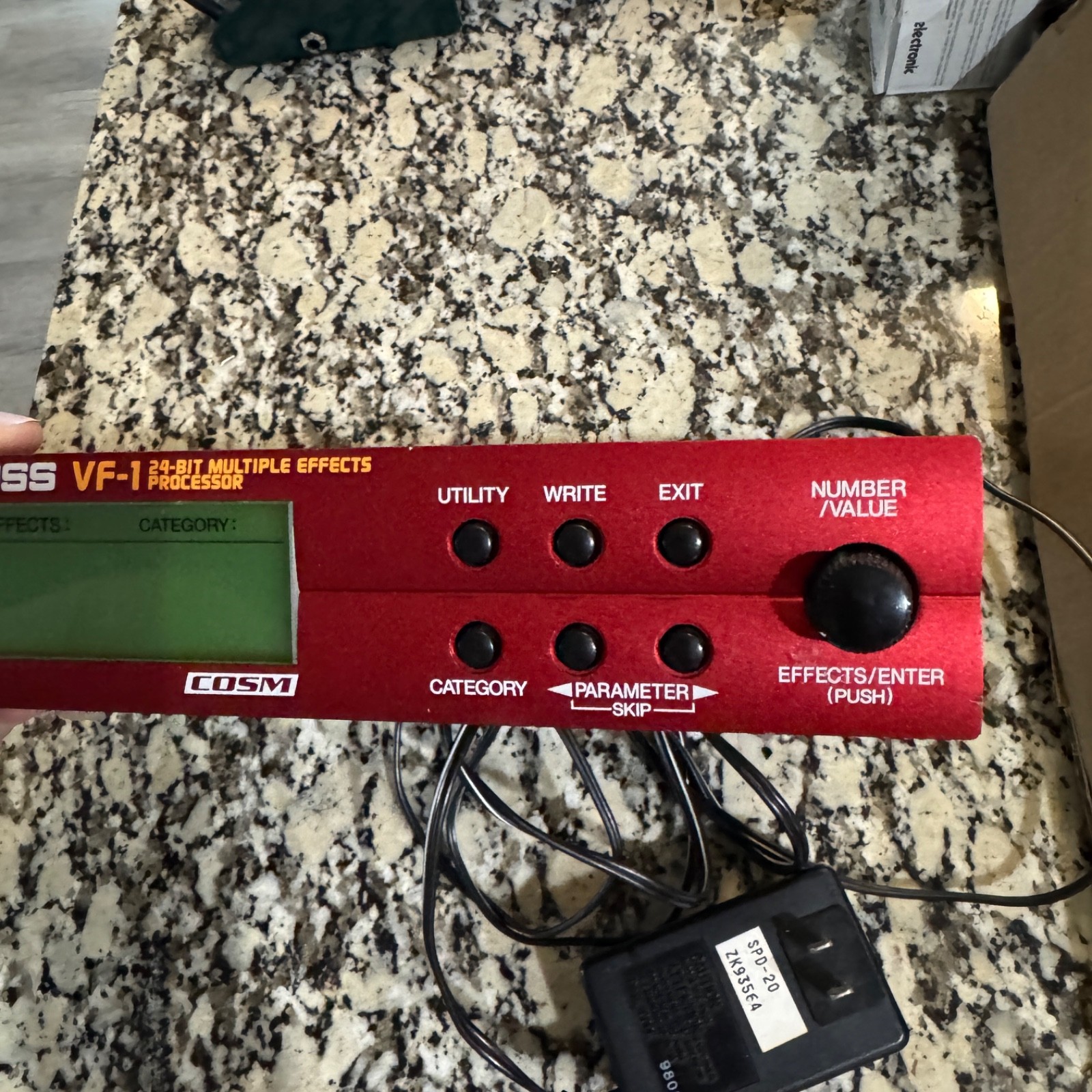 Boss VF-1 24-Bit Multiple Effects Processor (Rack Unit)