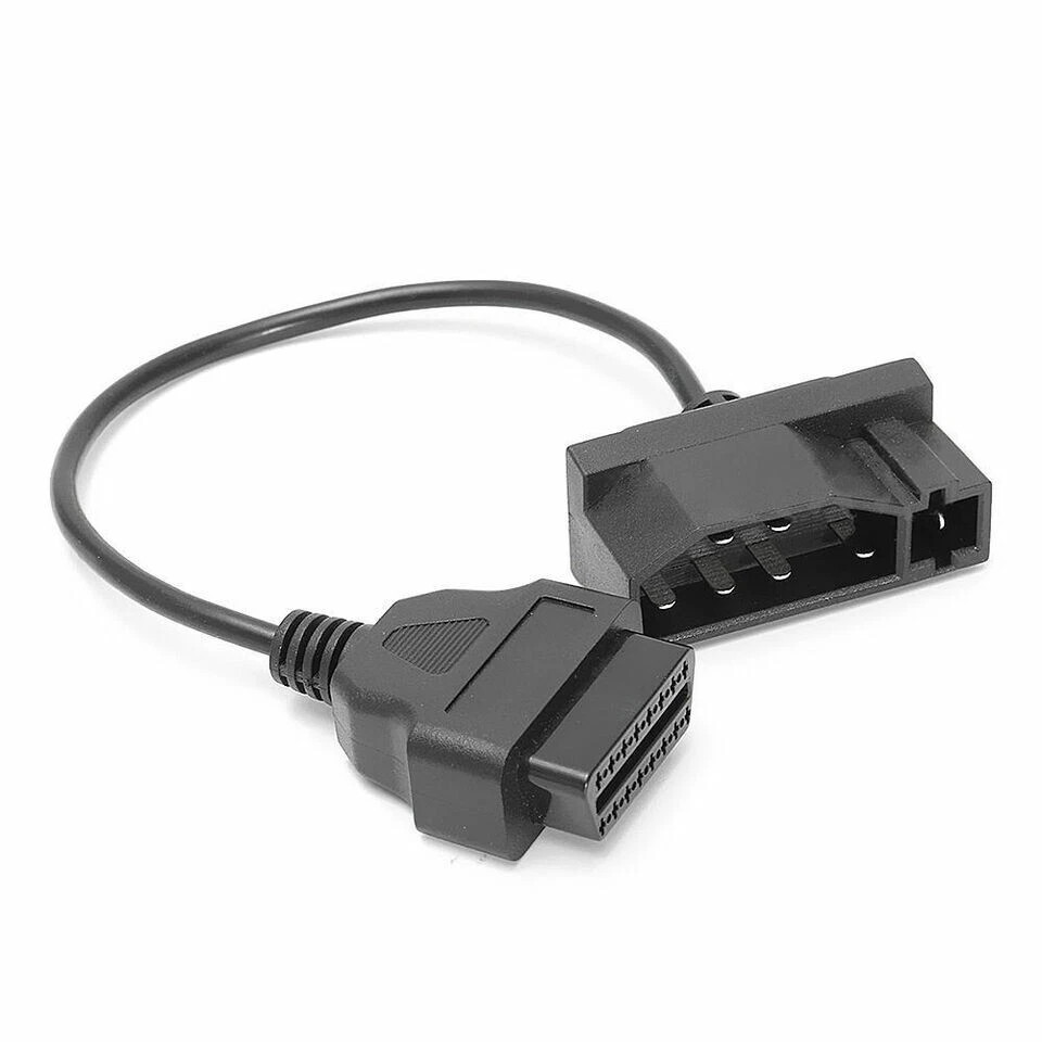 7 Pin OBD1 to 16 Pin OBD2 Convertor Adapter Cable Code Reader Scanner For Ford