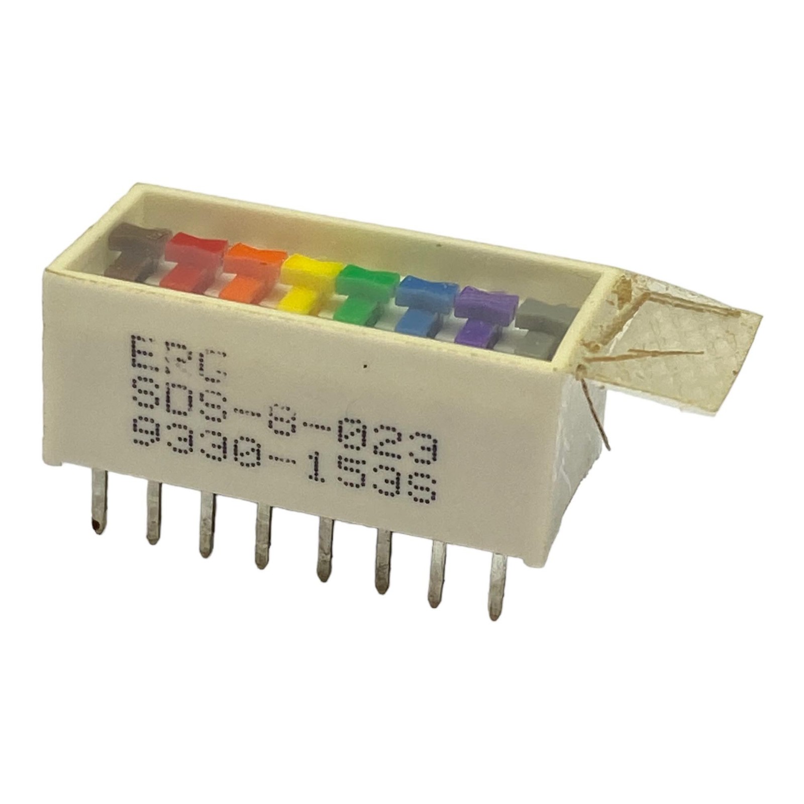 SDS-8-023 ERG SPST Momentary Slide Dip Switch