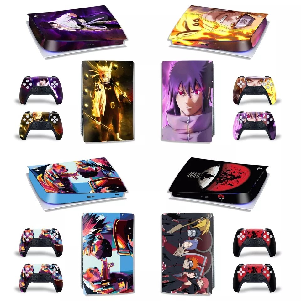 Skin Ps5 Naruto Vinyl Sticker +2 Skin Joysticks PLAYSTATION 5 To Choose