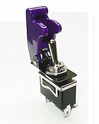 Safety Toggle Switch SPST 20 Amp "Purple"
