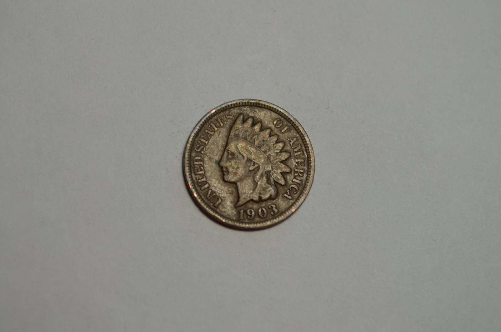 1903 INDIAN HEAD CENT GOOD CONDITION SOLID NICE OLD COIN FREE SHIPPING #21NM