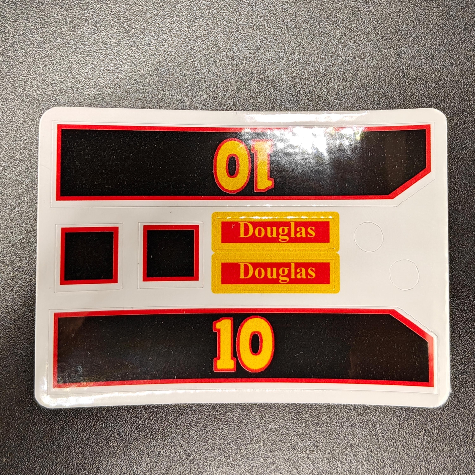 Replacement Stickers for Douglas - Trackmaster Thomas & Friends Replacement Par