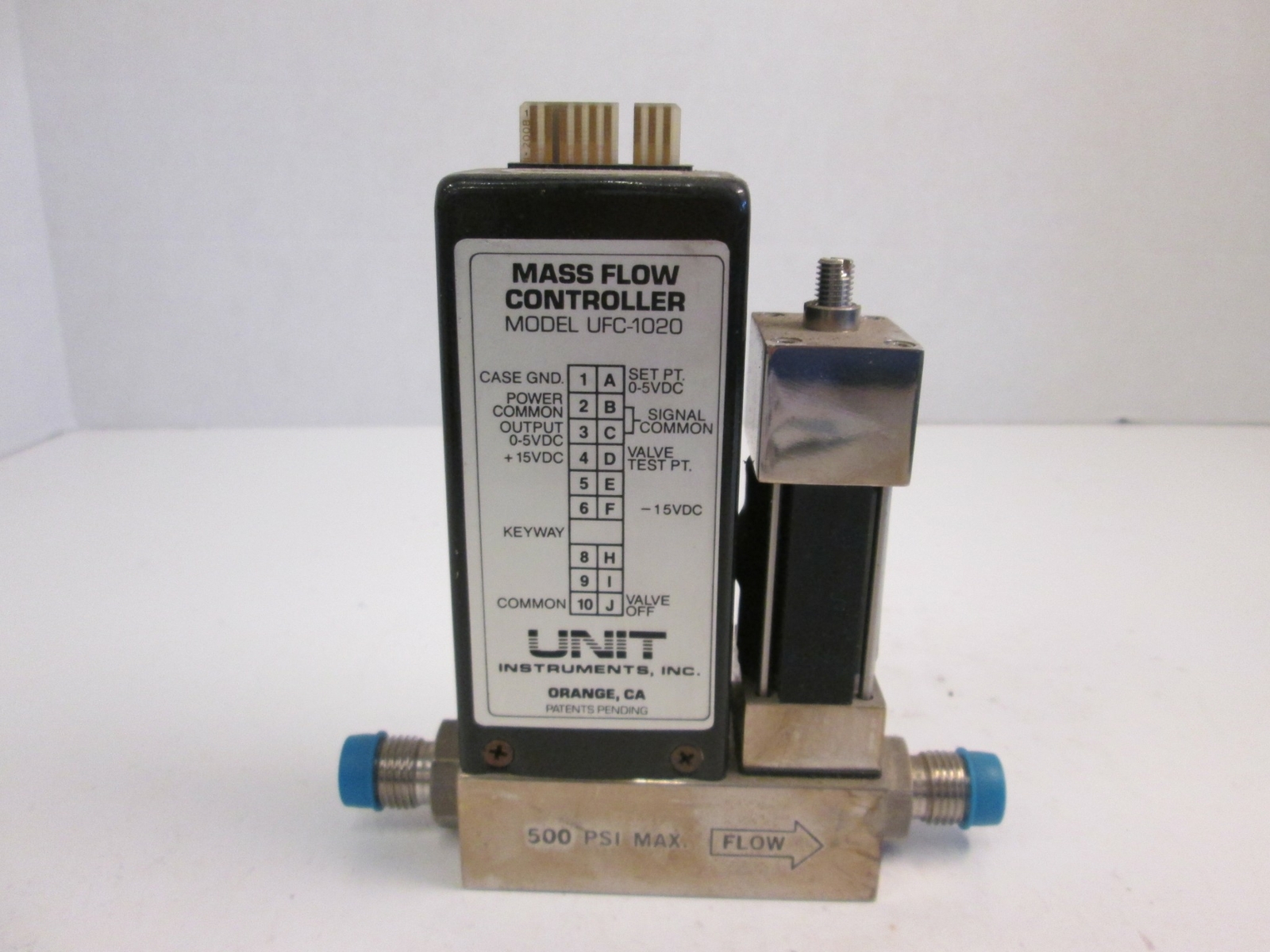 Unit UFC-1020 Mass Flow Controller MFC, H2, 4 SLM