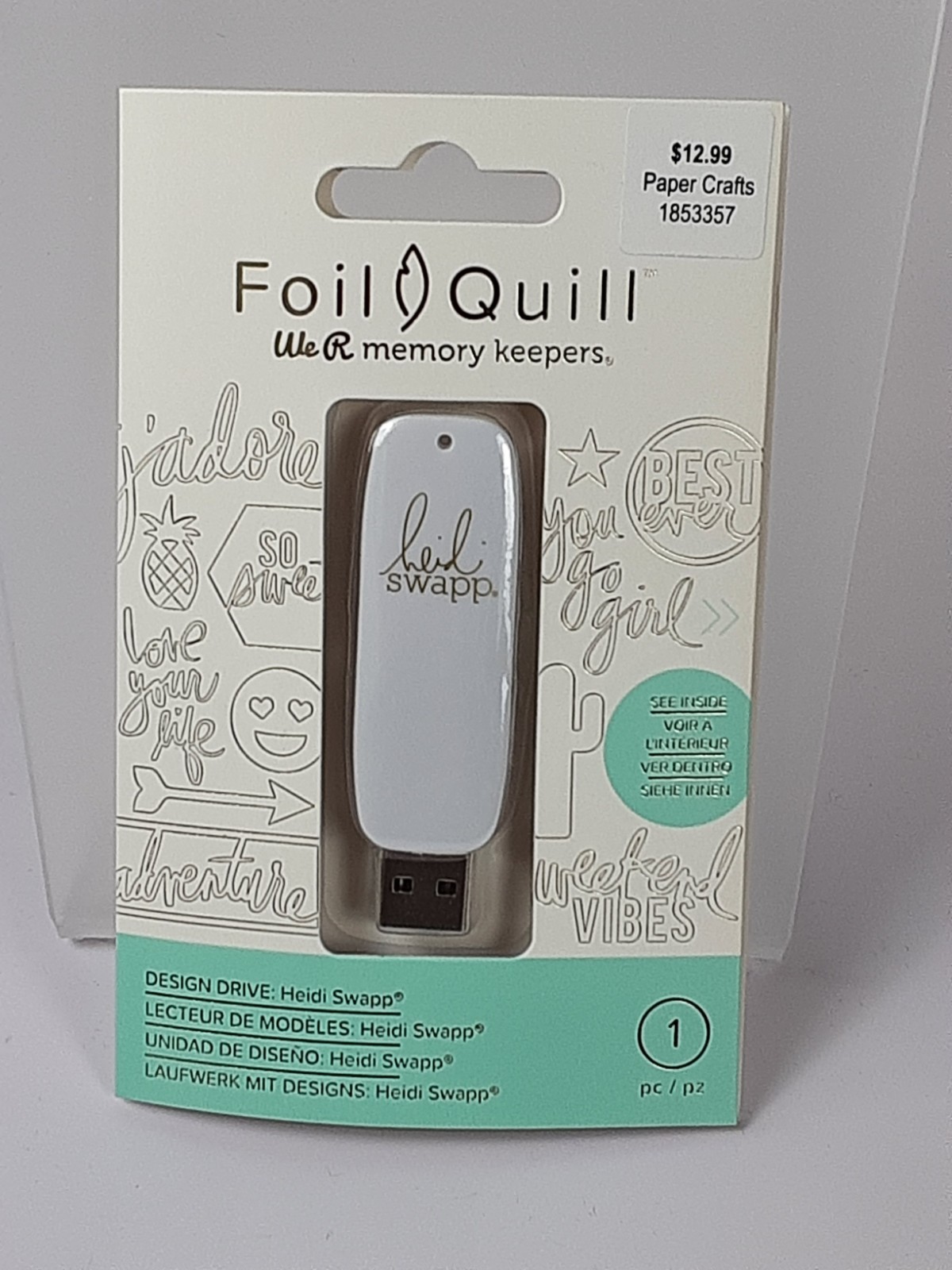 NEW We R Memory Keepers Foil Quill Design Drive Heidi Swapp Designs & Phrases