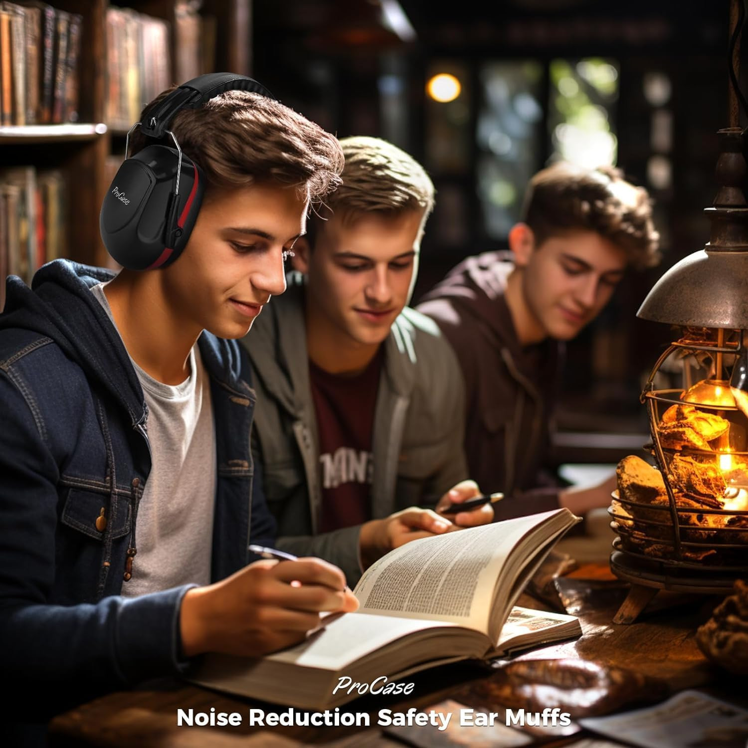 Noise Reduction Ear Muffs, Sound Proof Ear Protection, NRR 28Db Noise Cancelling