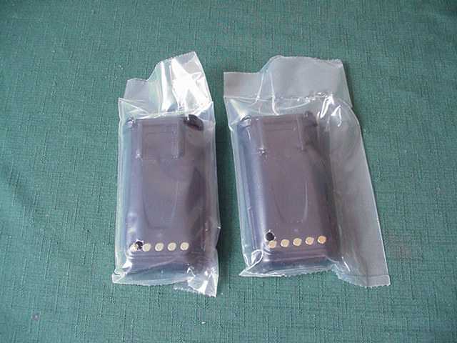 LOT OF 2 BRAND NEW HARRIS BT-023406-003 BATTERY FOR P5300 / P5400 / P7300 / XG75