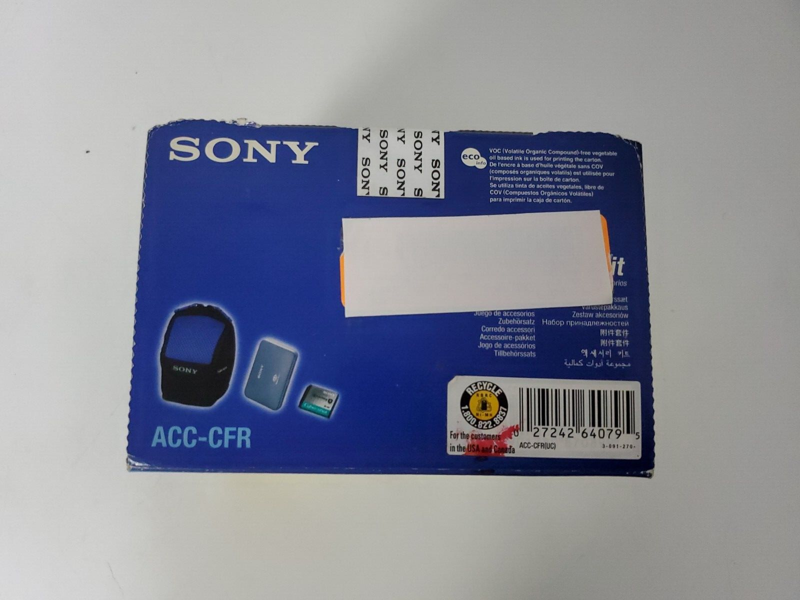 SONY ACC-CFR VALUE KIT ACCESSORY KIT CYBER-SHOT