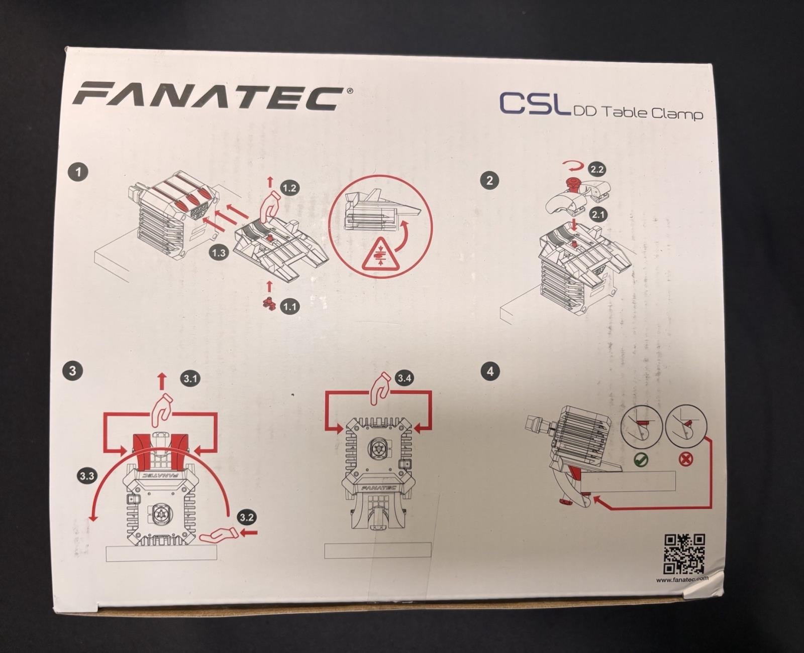 FANATEC CSL DD TABLE CLAMP