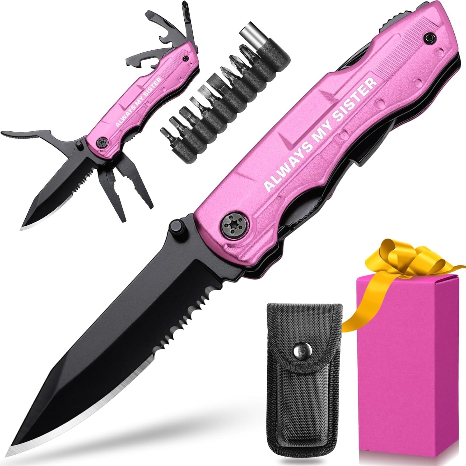 ZAVIT BEST DAD EVER Multitool Knife - Perfect Gift for Dad