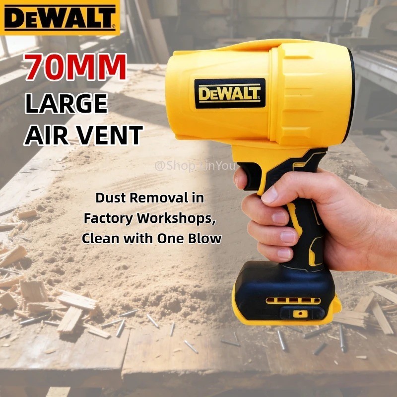 Dewalt 30000RPM Air Blower Cordless Turbo Fan Handheld Violent Fan Dryer 20V