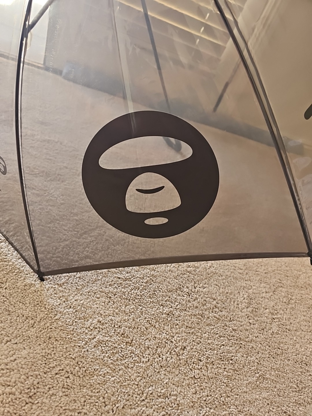 NWT - Rare - AAPE By A bathing APE Black Umbrella