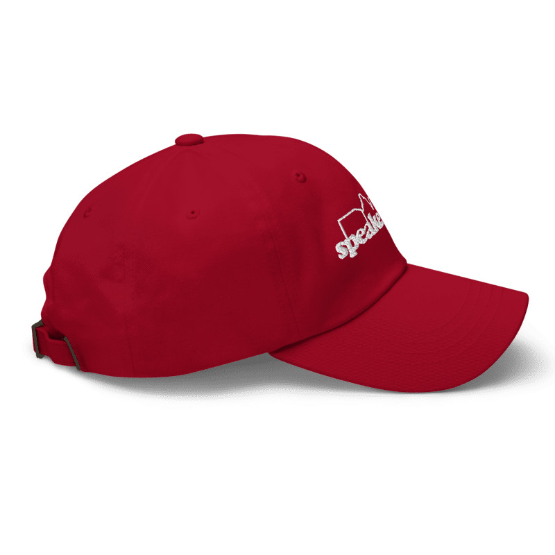Speaker City Retro Comedy Logo Adjustable Embrodiery Classic Dad Hat