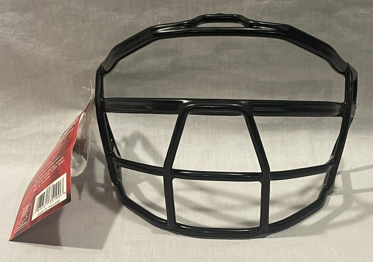 New Rawlings Baseball Softball Batter's Helmet Black Face Guard With Hardware