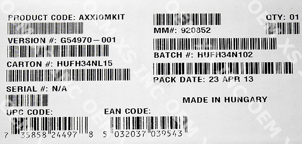 Intel AXXIOMKIT IO Module Cable Kit New Bulk Packaging