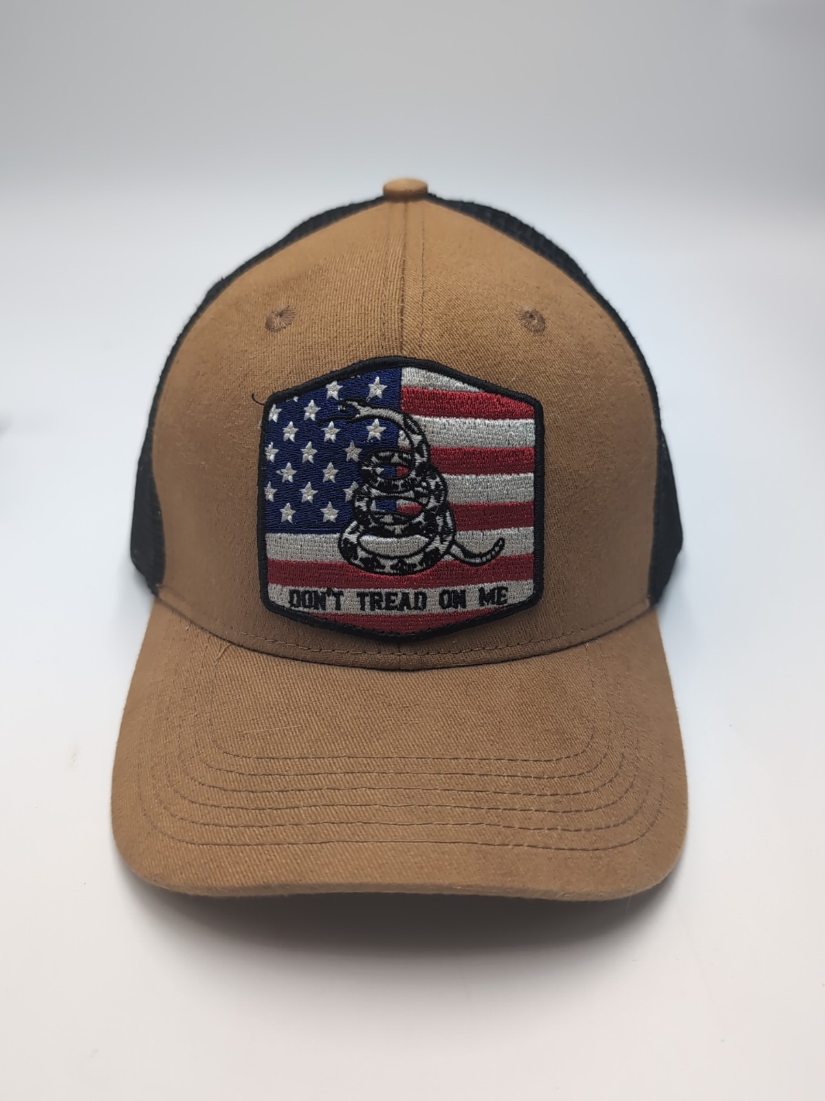 Cody James DON'T TREAD ON ME Trucker Hat USA Flag Mesh Back Snapback