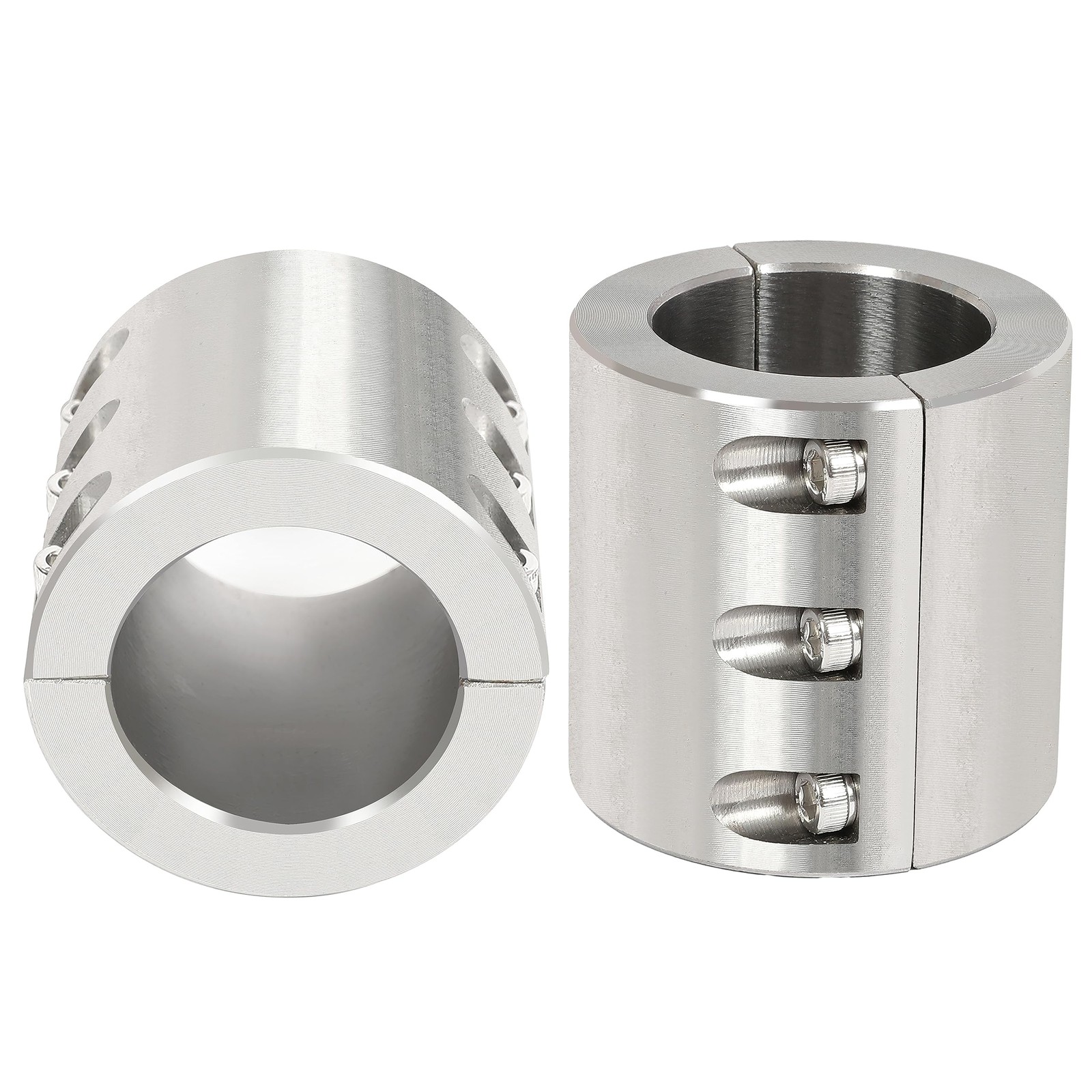 HECASA 2" Split Collar Tube Clamps Compatible with UTV Roll Bar Connector Wel...
