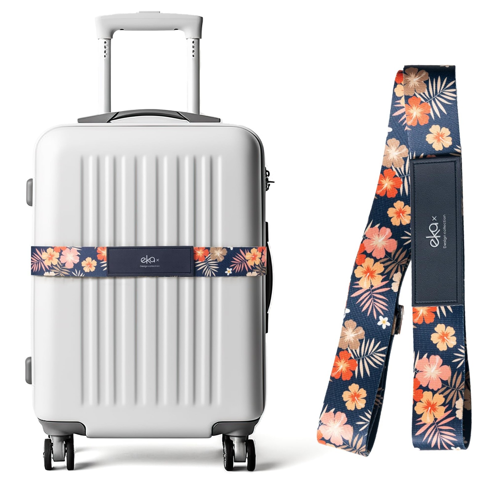 Luggage Straps for Suitcases,Adjustable Luggage Elastic Belt, Travel Essentia...
