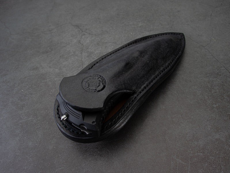 Blackhawk CQD Folder Leather Sheath Knife Case (Yamahide Original)