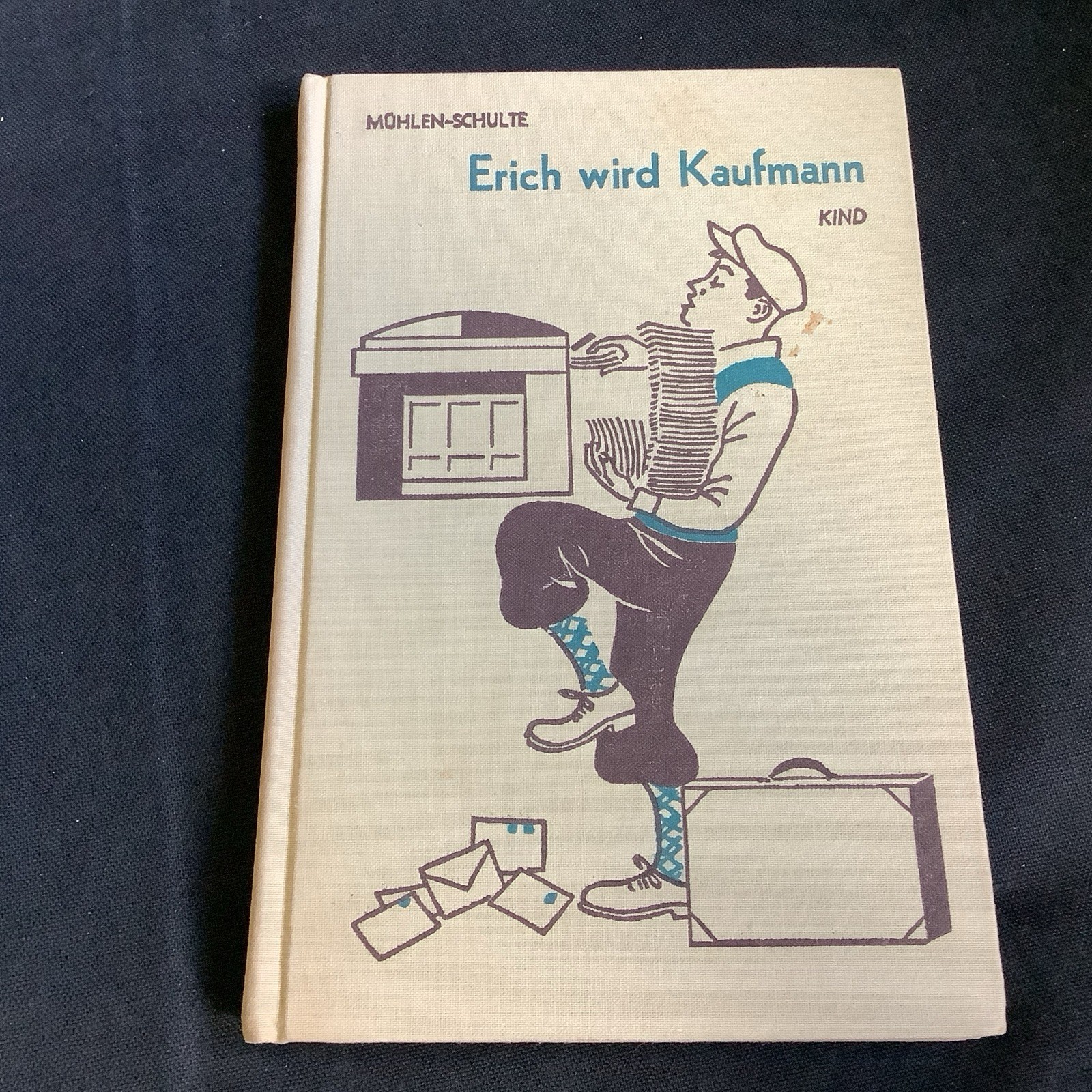 Erich wird Kaufmann (1955 Hardcover German language reader for English speakers)