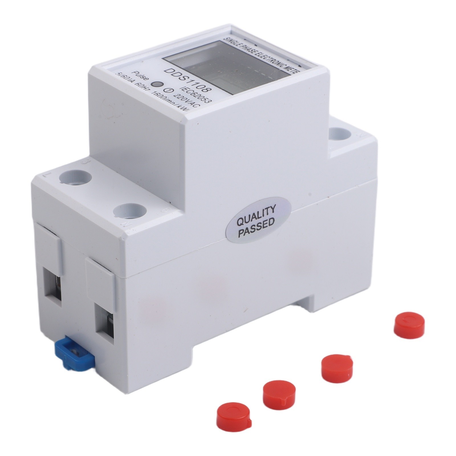 Power DDS1108 Single Phase Digital Meter AC220V 60A LCD Display
