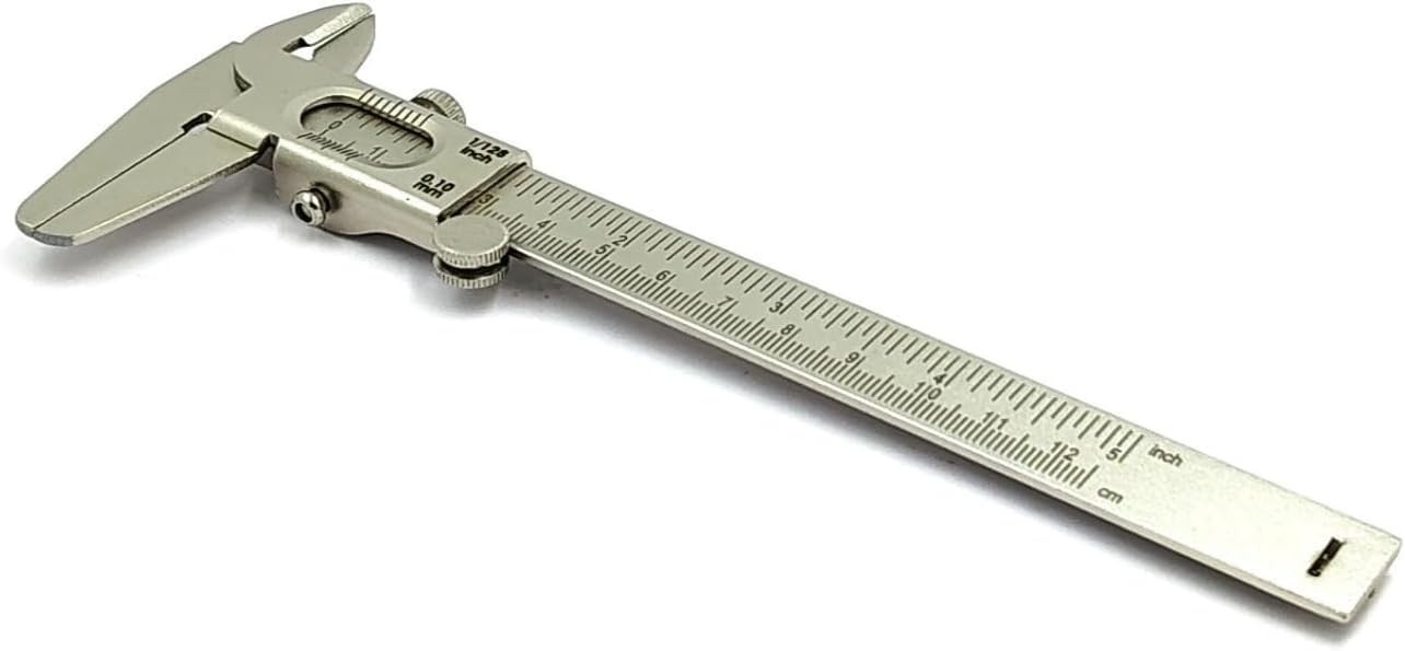 Non Digital Vernier Caliper Metric -Imperial Measuring System Tools