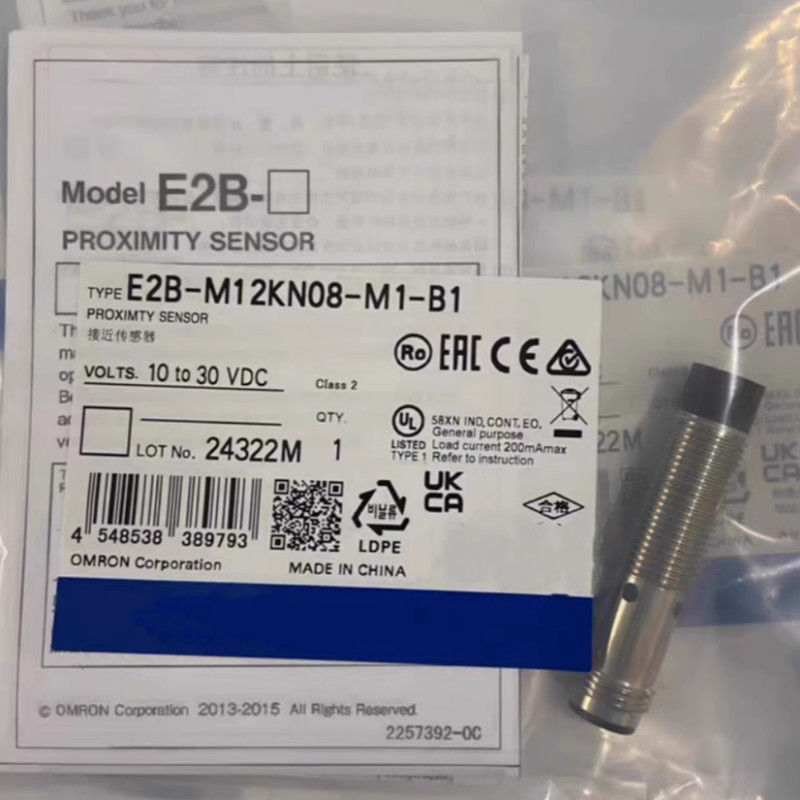 1PC Omron E2B-M12KN08-M1-B1 Proximity Sensor E2BM12KN08M1B1