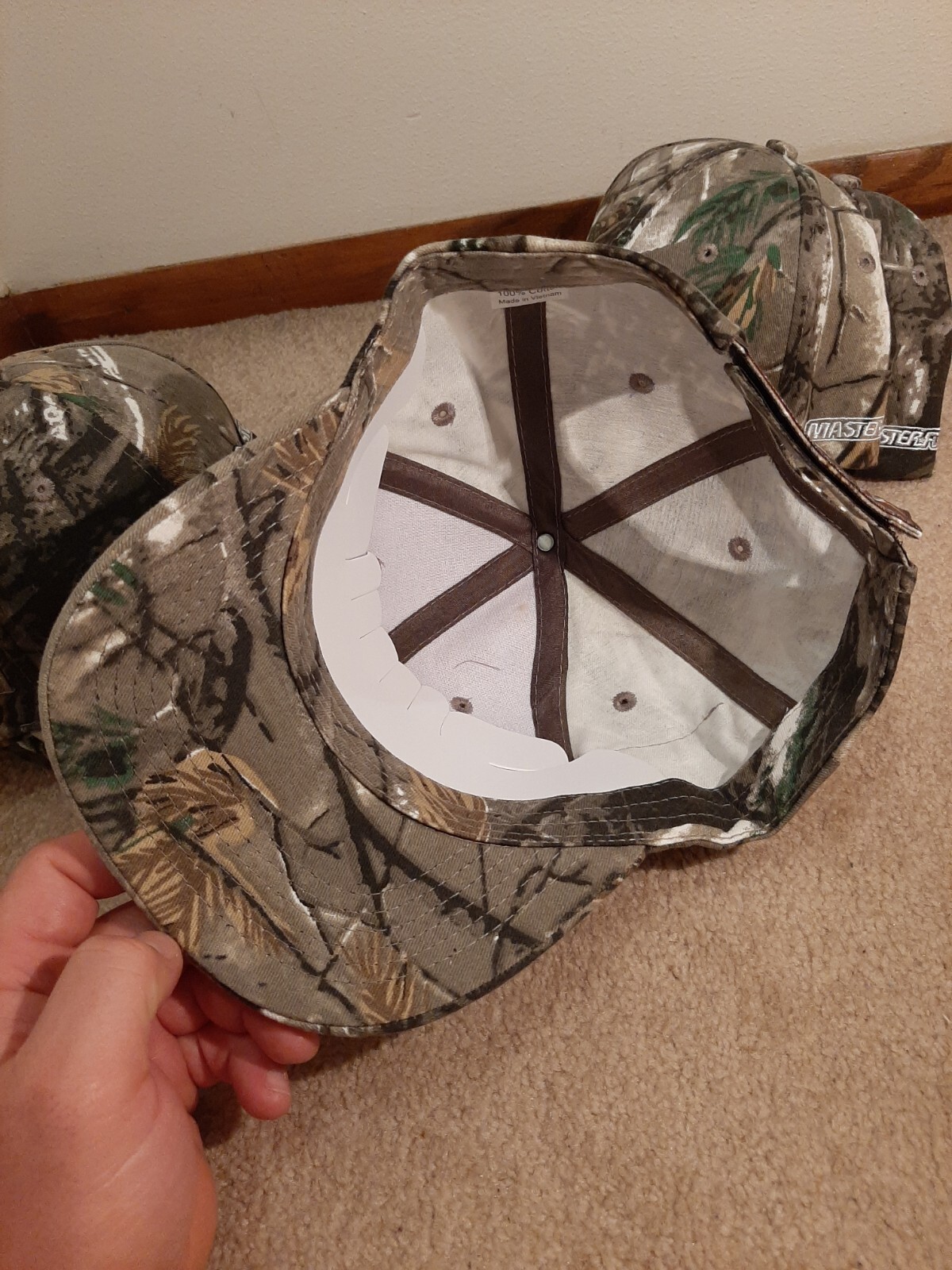 Brand New Men's Menards MASTERFORCE ATLAS One Size Fits All Camouflage Hat Cap