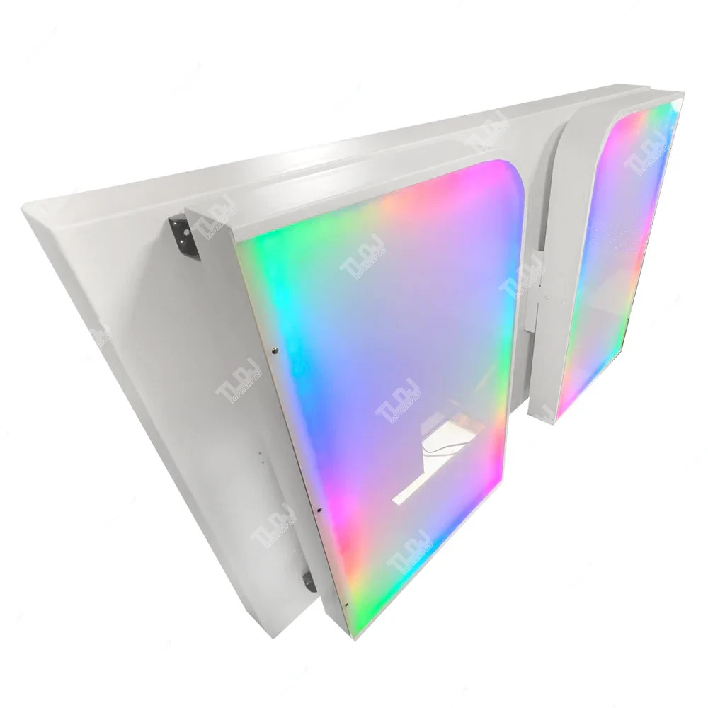 Prism65 DJ Booth Foldable Facade with 65" LED TV