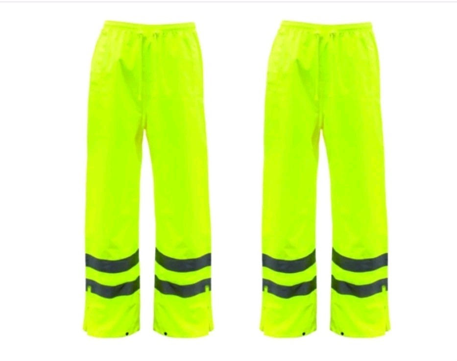 2 Boss 3NR30003X Rain Pant Hi-Vis Yellow 3XL Lot Of 2 Pants New