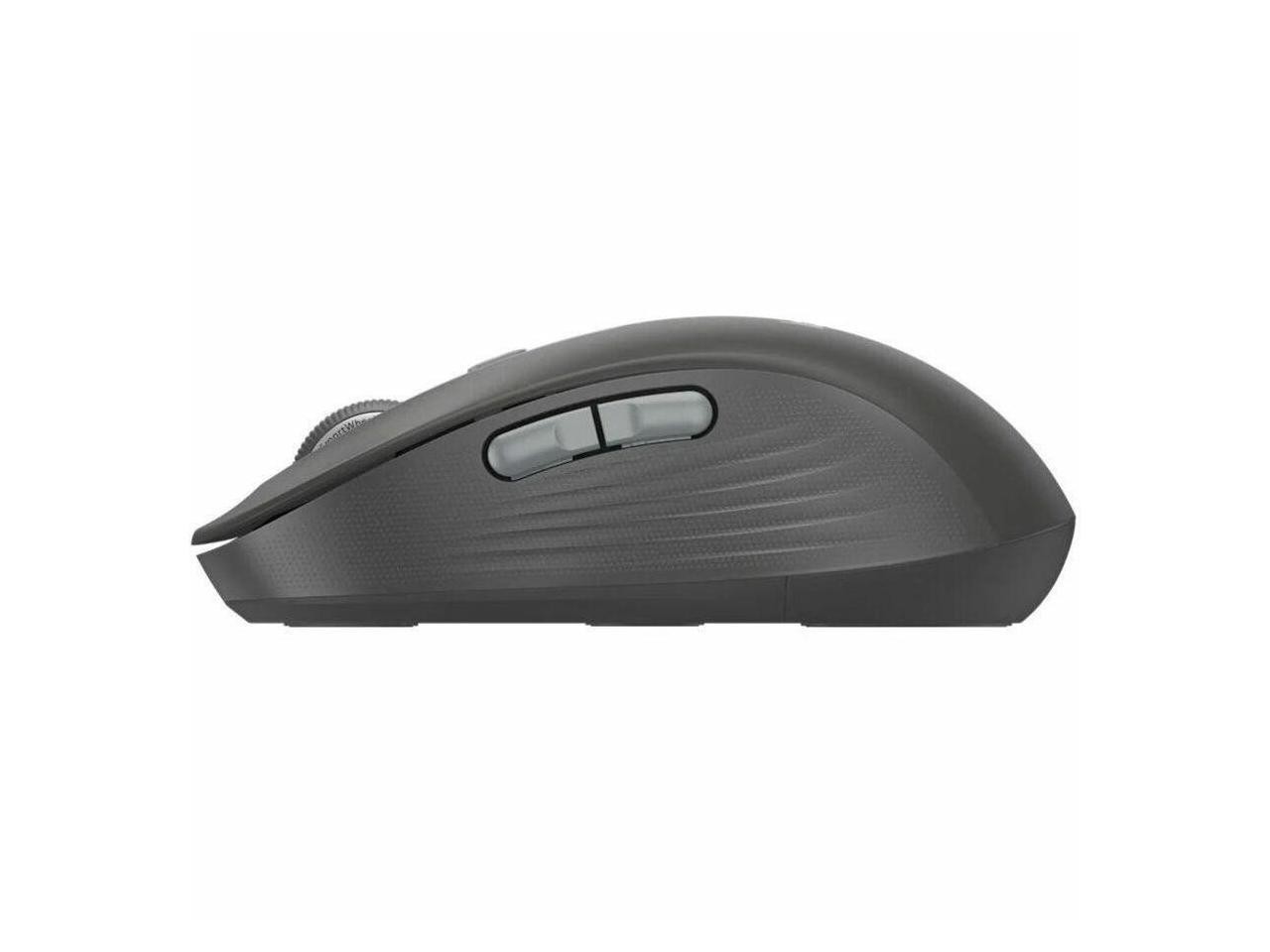 Logitech Signature Plus M750 Mouse - Optical - Wireless - 32.81 ft - Bluetooth/R